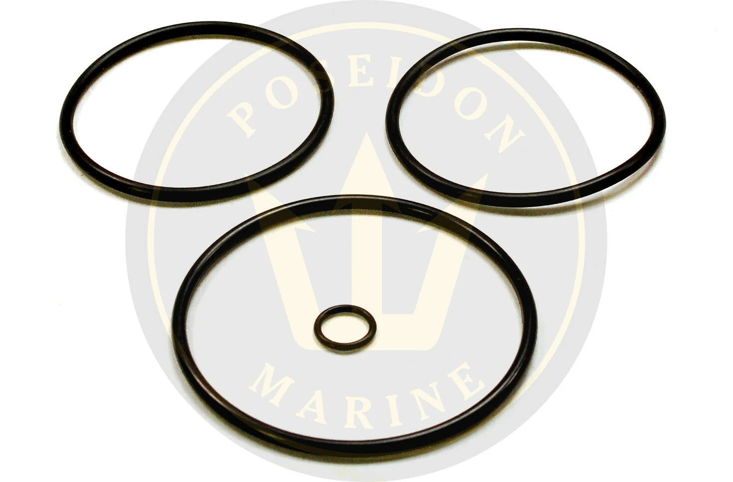 Poseidon Marine® Oil cooler seal kit Volvo Penta AQ120 AQ130 AQ140 AQ145 AQ151 AQ171 - Image 3