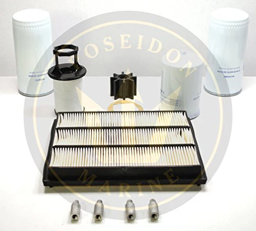 PoseidonMarine® Service kit Volvo Penta D4 3582732 3583443 21702999 3841697 22383875 - Image 3