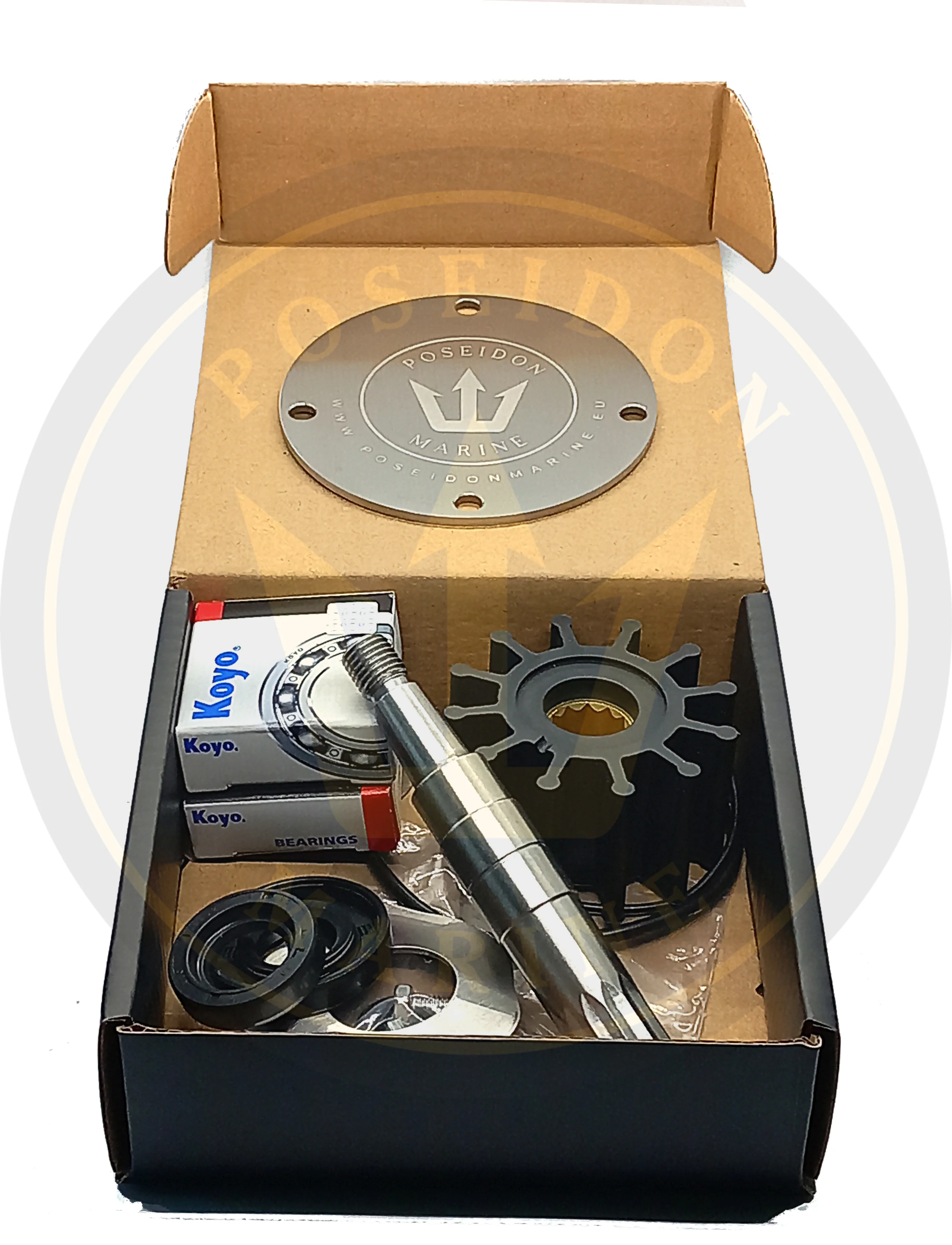 PoseidonMarine® Water pump repair kit Volvo Penta D2-55 D2-75 3583089 21951346 - Image 6