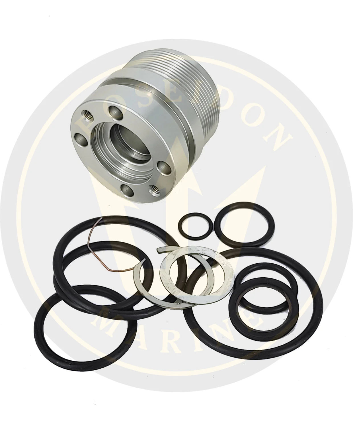 PoseidonMarine® Trim Cylinder Rebuild kit MerCruiser 806191T 87400A2 1.89" O.D. - Image 6