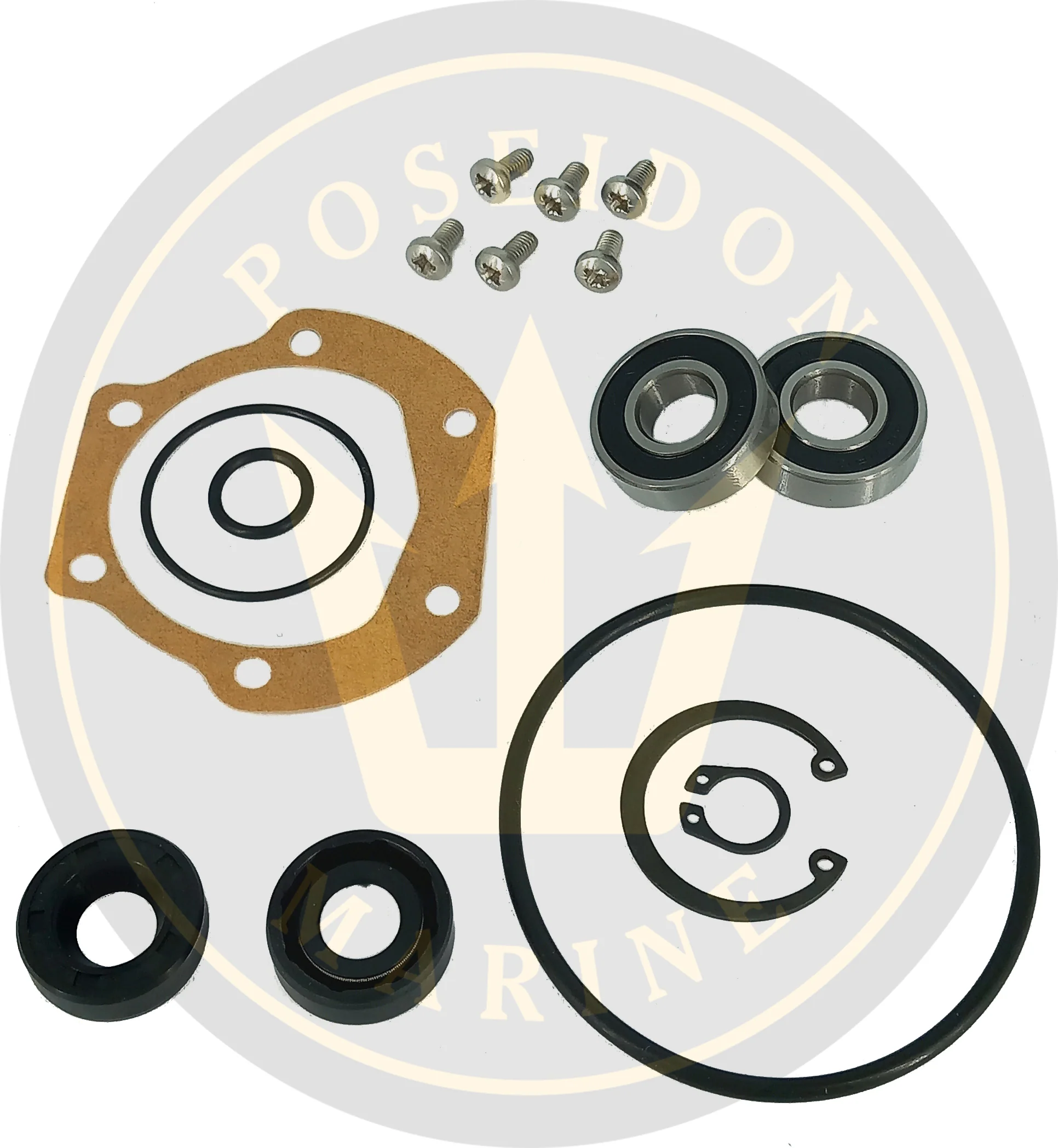 PoseidonMarine® Water pump kit Volvo Penta MD2010 MD2020 MD2030 MD2040 D1-13 D1-20 3593659 - Image 4